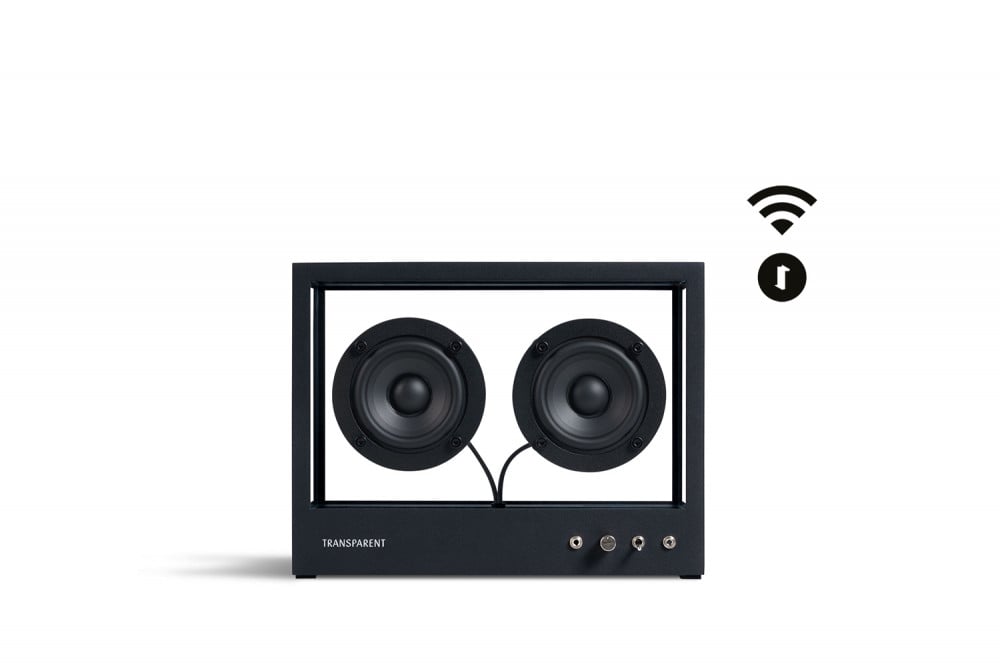 Small Transparent Speaker | Wi-Fi connected