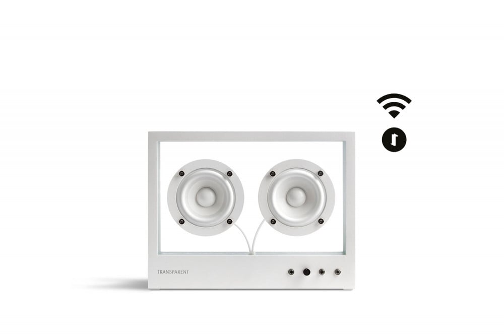 Small Transparent Speaker | Wi-Fi ansluten