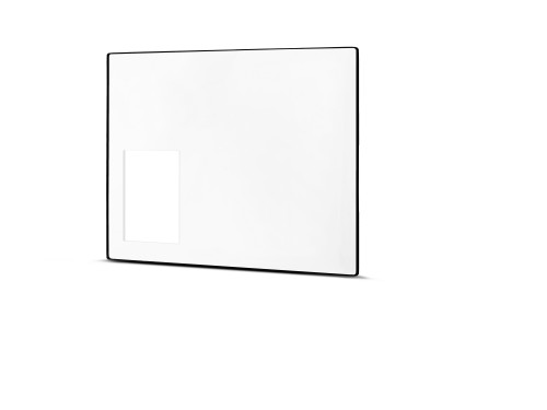 Transparent Glass Back